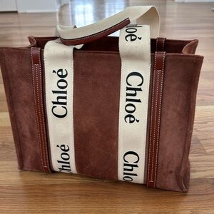 Chloe Tote in limited edition suede